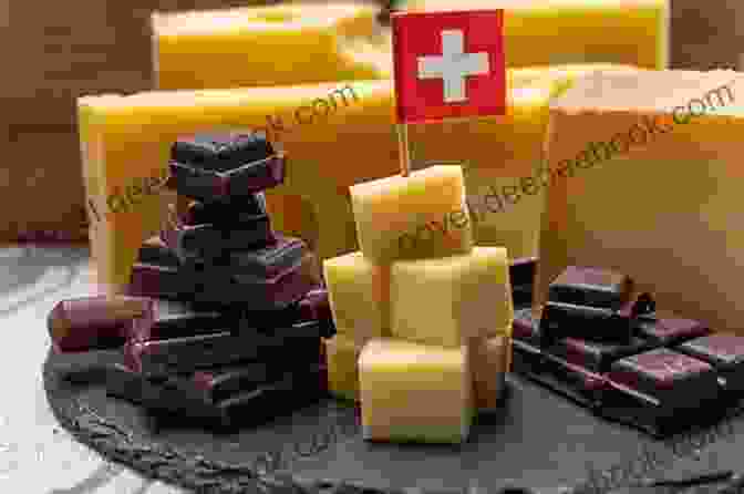 A Delectable Spread Of Swiss Cheese, Chocolate, And Pastries ng The Things In Switzerland