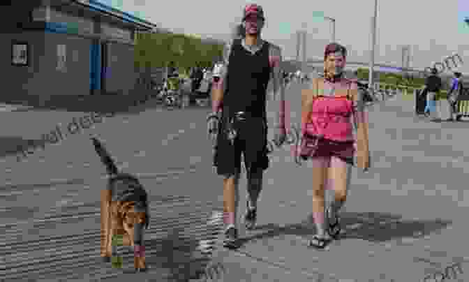 A Man With Six Legs Walks A Dog On A Leash. Dog Walks Man: A Six Legged Odyssey