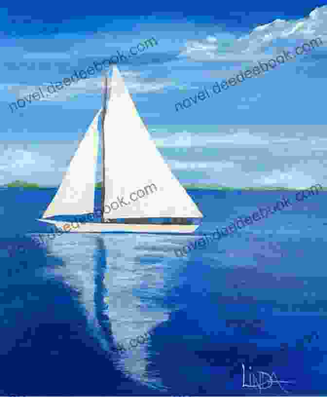 A Sailboat With White Sails On A Blue Sea Discerning Grace (The White Sails 1)