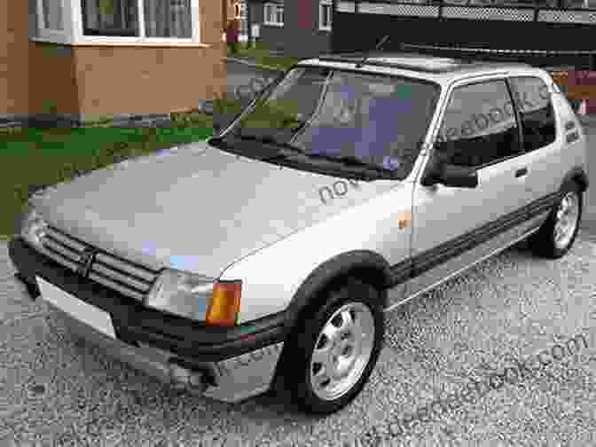 A Silver Peugeot 205 GTI Parked On A Road. Peugeot 205: The Complete Story (Crowood Autoclassics)