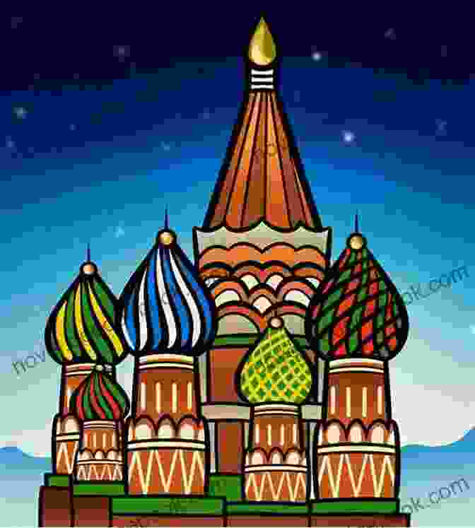 A Sketch Of Red Square In Moscow With The Kremlin And St. Basil's Cathedral In The Background Travelling Sketches In Russia And Sweden: During The Years 1805 1806 1807 1808