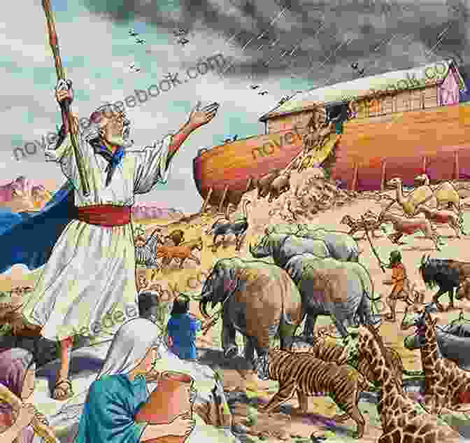 An Illustration Depicting The Wrath Of The Noah's Ark Contagion Upon The Ancient World. Noah S Ark: Contagion (Noah S Ark 2)