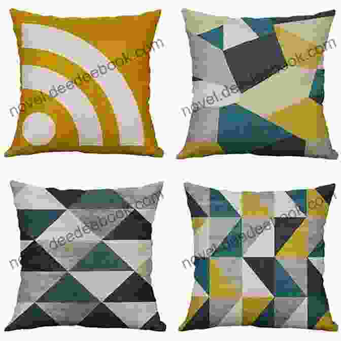 Cushion Cover With A Geometric Pattern Fat Quarter: Vintage: 25 Projects To Make From Short Lengths Of Fabric
