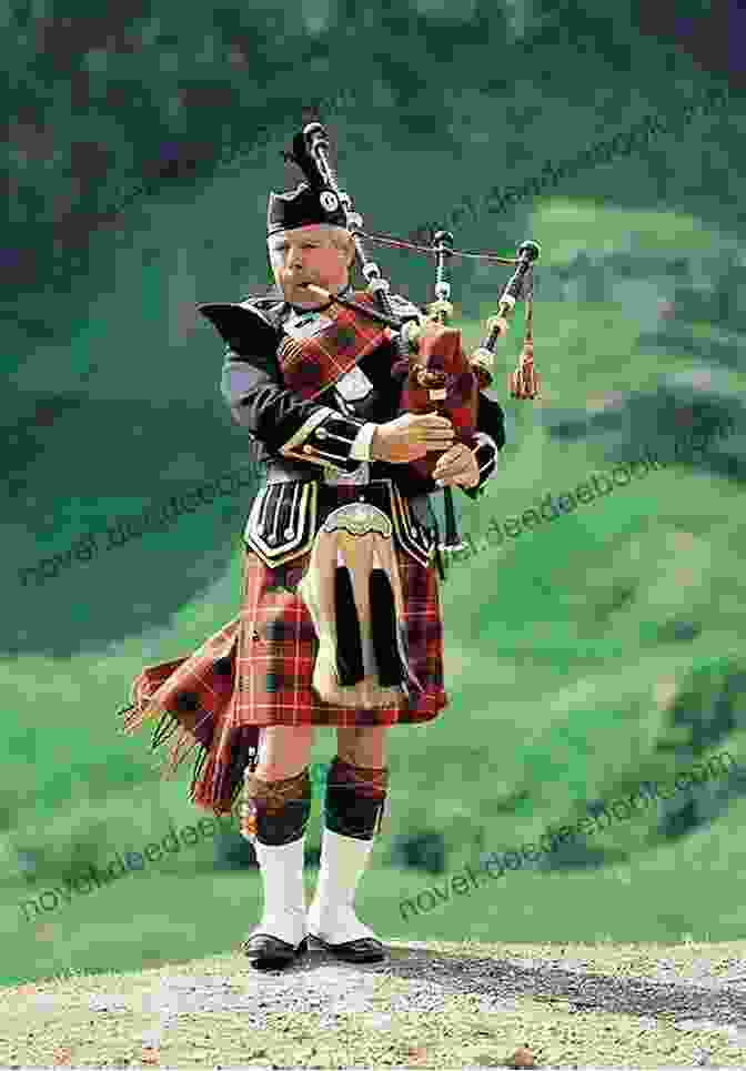 Great Highland Bagpipe Player Antiquities Of Scottish Music: Arranged For Flute And Whistle With Guitar Chords
