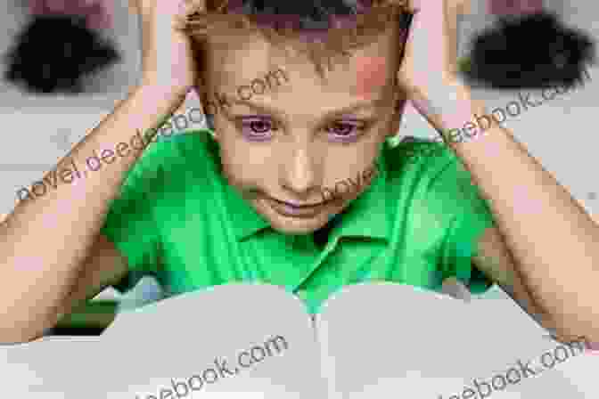 John, A Young Boy With Dyslexia, Looks Frustrated As He Tries To Read A Book Word Blind: A Tale Of Two Readers