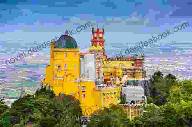 Pena Palace In Sintra, Surrounded By Lush Gardens And Colorful Facades Portugal: Travel Photography