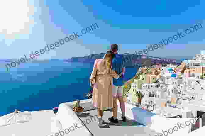 Romantic Sunset In Santorini, Greece Beneath The Hallowed Hill: A Time Travel Romantic Adventure (Power Places 2)