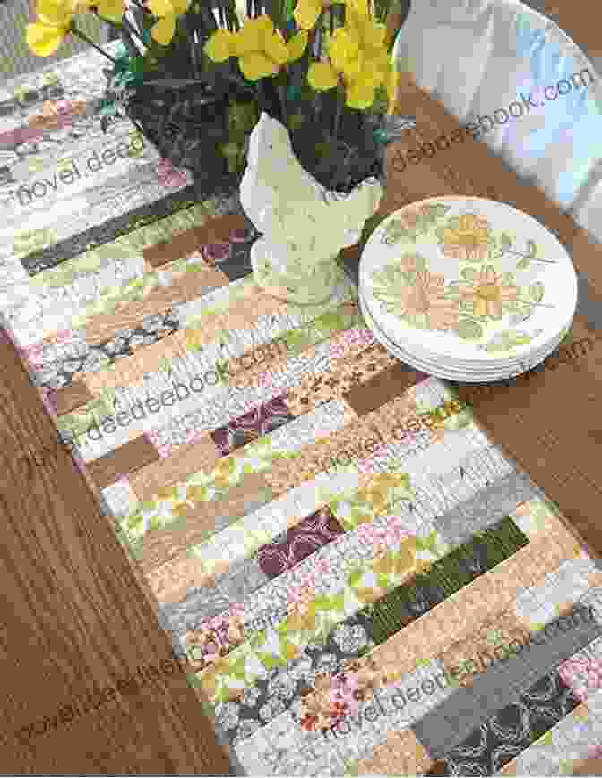 Table Runner Made Of Patchwork Fabric Fat Quarter: Vintage: 25 Projects To Make From Short Lengths Of Fabric