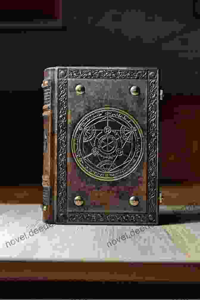 The Alchemist's Notebook, An Ancient Leather Bound Book With Intricate Gold Leaf Designs The Alchemist S Notebook (The Village Alchemist 1)