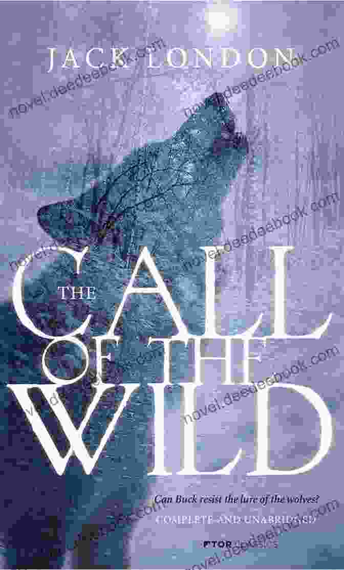 The Call Of The Wild Book Cover Featuring A Dog Pulling A Sled In A Snowy Landscape As The Stars Fall: A Heartwarming Dog Novel (Books For Dog Lovers 1)