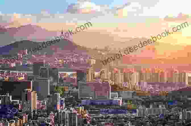 Wen And Jasmine Embracing Against The Backdrop Of Seoul's Skyline My Heart In Seoul (Wen And Jasmine S Love Story 1)