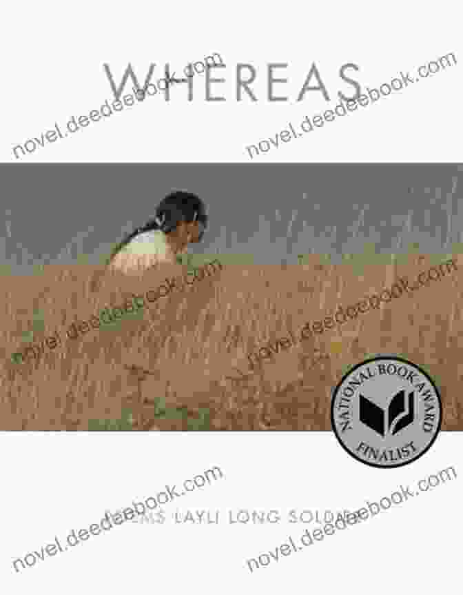 Whereas Poems By Layli Long Soldier Book Cover WHEREAS: Poems Layli Long Soldier