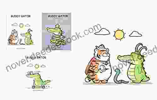 Buddy Gator: Coloring For Animal Lovers And Loki Fans