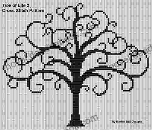 Tree Of Life 2 Cross Stitch Pattern
