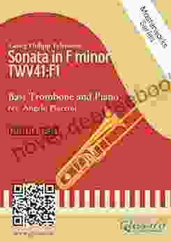 (piano Part) Sonata In F Minor Bass Trombone And Piano: TWV41:F1